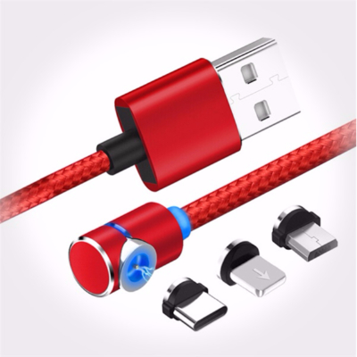 彎頭磁吸數據線