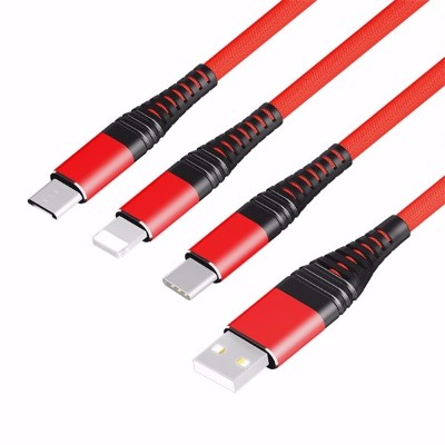 快充一拖三數據線